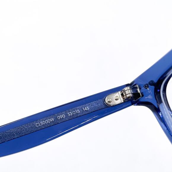 Celine Eyeglasses Blue Crystal Frames Full Rim Square Optical CL50009I‎ - Picture 10 of 11